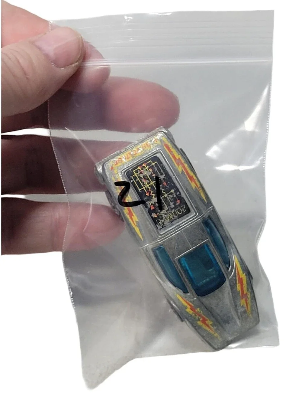 HOT WHEELS REDLINES SUPER CHROMES LARGE CHARGE FUTURISTIC ELECTRIC CAR HONG KONG